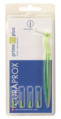 CURAPROX CPS PRIME CPS 011 CON 5 SCOVOLINI + SUPPORTO - Farmacia-flash.it