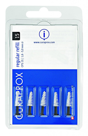 CURAPROX CPS REGULAR CPS 15 CON 5 SCOVOLINI + SUPPORTO - Farmacia-flash.it