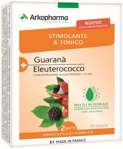 ARKO CAPSULE COMPLEX TONO 40 CAPSULE - Farmacia-flash.it