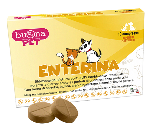 BUONAPET ENTERINA 10 COMPRESSE - Farmacia-flash.it