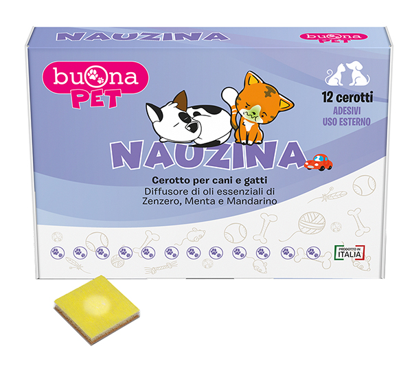BUONAPET NAUZINA 12 CEROTTI DIFFUSORI - Farmacia-flash.it