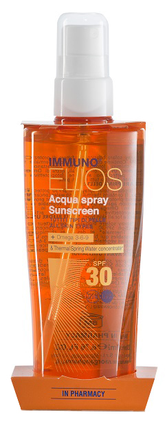 IMMUNO ELIOS ACQUA SPRAY SOLARE BIFASICO SPF30 200 ML - Farmacia-flash.it