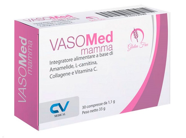 VASOMED MAMMA 30 COMPRESSE - Farmacia-flash.it
