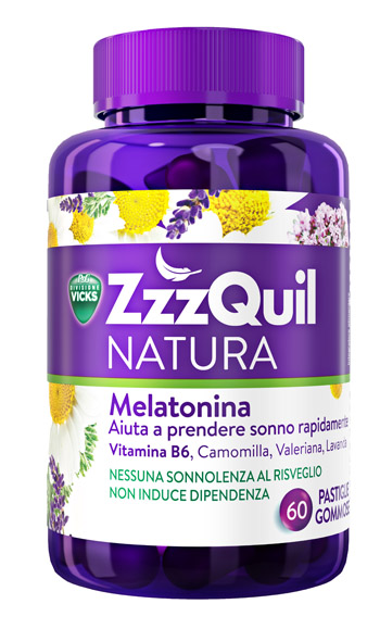 VICKS ZZZQUIL NATURA 60 PASTIGLIE GOMMOSE - Farmacia-flash.it