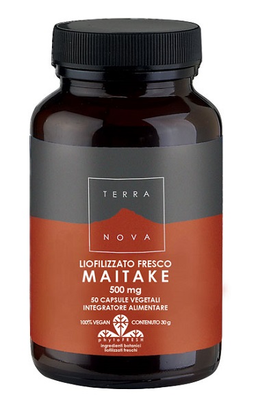 TERRANOVA MAITAKE 500MG LIOFILIZZATO FRESCO 50 CAPSULE - Farmacia-flash.it