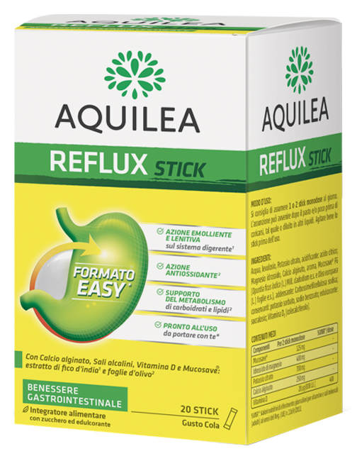 AQUILEA REFLUX 20 STICK MONODOSE - Farmacia-flash.it