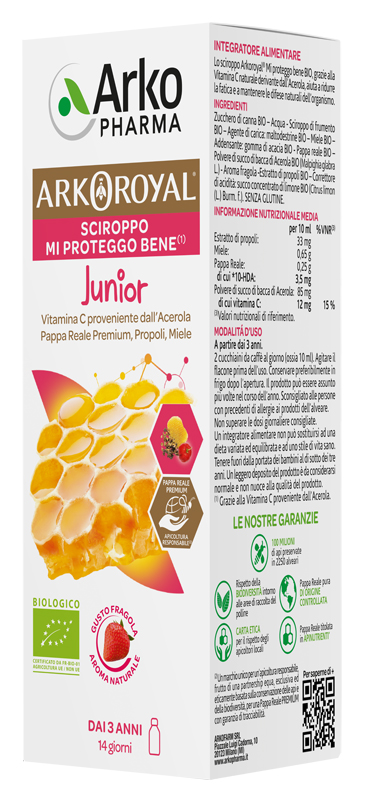 ARKOROYAL CONCENTRATO FLUIDO MI PROTEGGO BIO 150 ML - Farmacia-flash.it