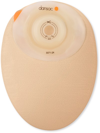 DANSAC NOVALIFE TRE 1 SACCA CHIUSA SOFTCONVEX MAXI PER COLOSTOMIA CON FINESTRA RITAGLIABILE 15-44MM 590 ML 10 PEZZI - Farmacia-flash.it