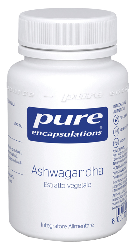 PURE ENCAPSULATIONS ASHWAGANDHA 30 CAPSULE - Farmacia-flash.it