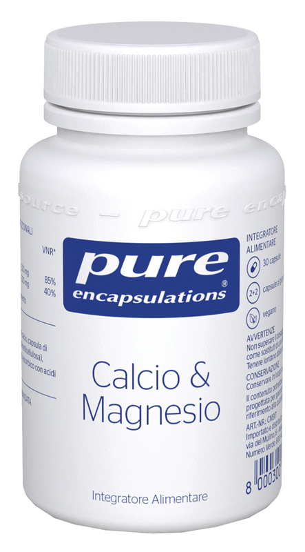 PURE ENCAPSULATIONS CALCIO & MAGNESIO 30 CAPSULE - Farmacia-flash.it
