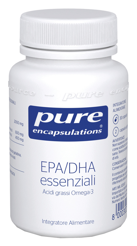 PURE ENCAPSULATIONS EPA/DHA ESSENZIALI 30 CAPSULE - Farmacia-flash.it