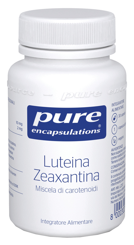 PURE ENCAPSULATIONS LUTEINA/ZEAXANTINA 30 CAPSULE - Farmacia-flash.it