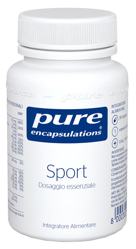 PURE ENCAPSULATIONS SPORT 30 CAPSULE - Farmacia-flash.it