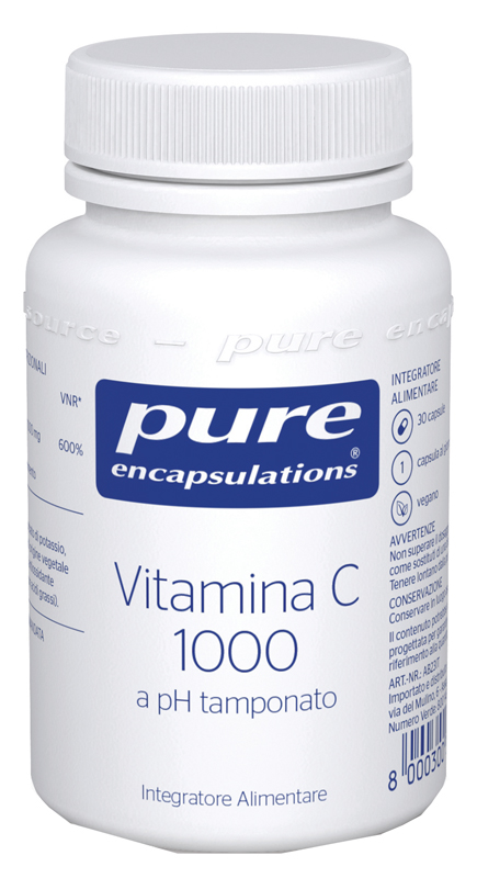 PURE ENCAPSULATIONS VITAMINA C1000 30 CAPSULE - Farmacia-flash.it