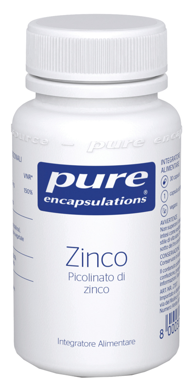 PURE ENCAPSULATIONS ZINCO 30 CAPSULE - Farmacia-flash.it
