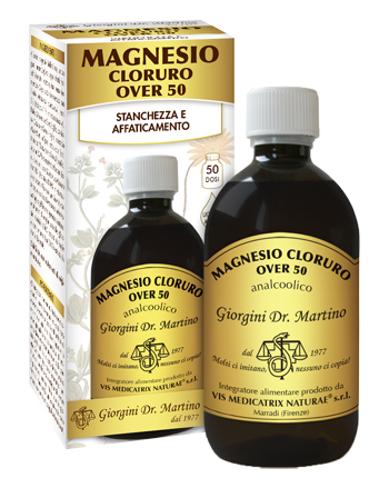 MAGNESIO CLORURO OVER 50 500 ML LIQUIDO ANALCOLICO - Farmacia-flash.it