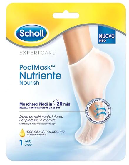 SCHOLL EXPERTCARE PEDIMASK NUTRIENTE OLIO DI MACADAMIA - Farmacia-flash.it