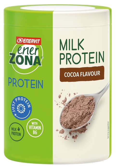 ENERZONA MILK PROTEIN COCOA 230 G - Farmacia-flash.it