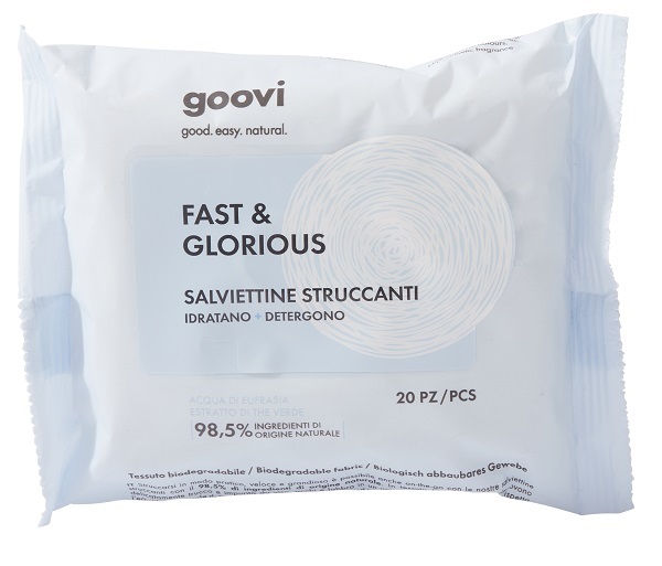 GOOVI SALVIETTINE STRUCCANTI 20 PEZZI - Farmacia-flash.it