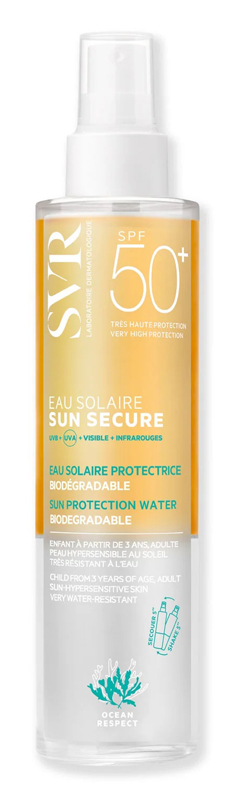 SUN SECURE EAU SOLAIRE SPF50 200 ML - Farmacia-flash.it