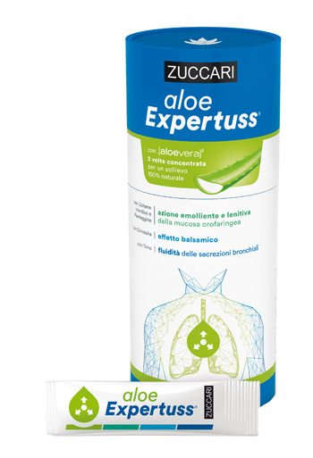 ALOE EXPERTUSS ADULTI 12 BUSTINE 10 ML - Farmacia-flash.it