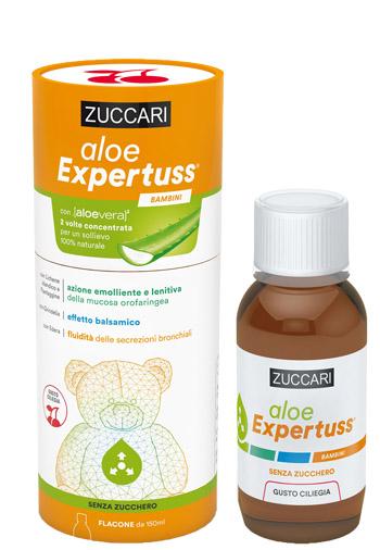 ALOE EXPERTUSS BAMBINI CILIEGIA 150 ML - Farmacia-flash.it