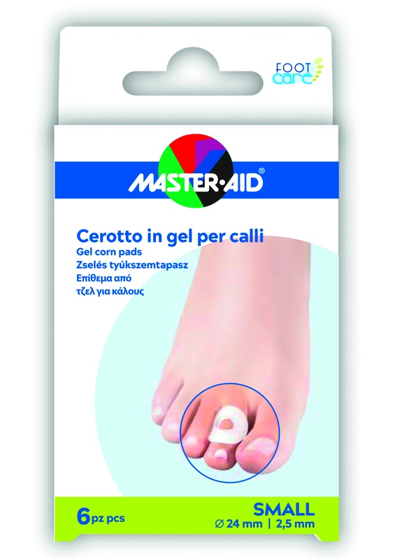 MASTER-AID FOOT CARE CEROTTO GEL CALLI TAGLIA S 6 PEZZI - Farmacia-flash.it
