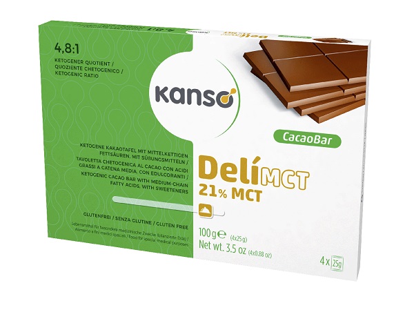 KANSO DELIMCT CACAO BAR 21% 100 G - Farmacia-flash.it