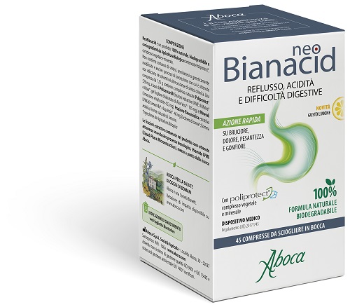 NEOBIANACID 45 COMPRESSE LIMONE - Farmacia-flash.it