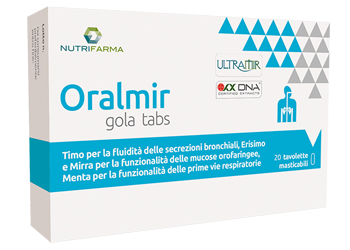 ORALMIR GOLA TABS 20 COMPRESSE - Farmacia-flash.it