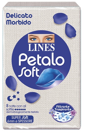 LINES PETALO SOFT NOTTE 8 PEZZI - Farmacia-flash.it