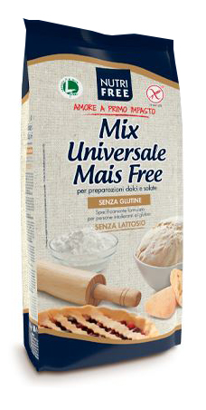 NUTRIFREE BIO MIX FARINA PER PANE/PASTA/PIZZA 800 G - Farmacia-flash.it