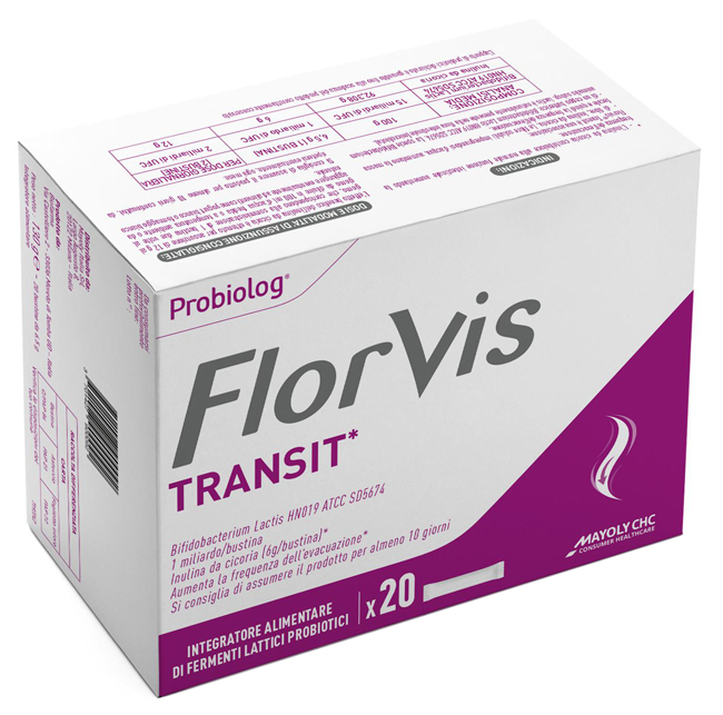 FLORVIS TRANSIT SOSPENSIONE ORALE 20 BUSTINE - Farmacia-flash.it