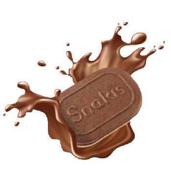 HAPPY FARM BISCOTTO CIALDA RIPIENO DI CREMA NOCCIOLA - SNAKIS NOCCIOLA 104 G - Farmacia-flash.it
