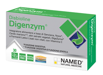 DISBIOLINE DIGENZYM AB 30 COMPRESSE - Farmacia-flash.it