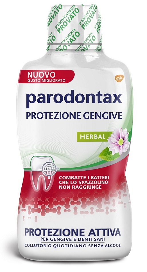 PARODONTAX HERBAL PROTEZIONE GENGIVE COLLUTORIO 500 ML - Farmacia-flash.it