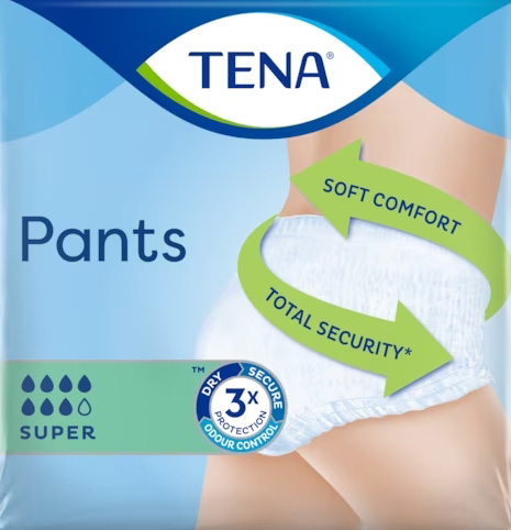 PANNOLONE PULL UP TENA PANTS SUPER TAGLIA MEDIUM 10 PEZZI - Farmacia-flash.it