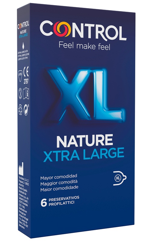 PROFILATTICO CONTROL NEW NATURE 2,0 XL 6 PEZZI - Farmacia-flash.it