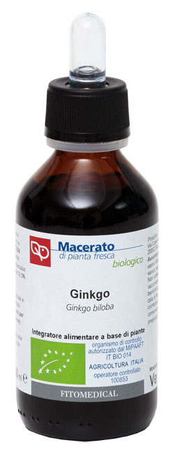 GINKGO TINTURA MADRE BIO 100 ML - Farmacia-flash.it