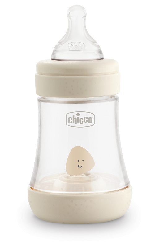 CHICCO BIBERON PERFECT 5 UNISEX 150 ML IN SILICONE 1 FORO - Farmacia-flash.it