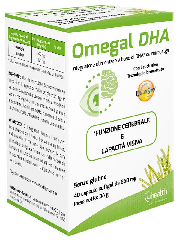 OMEGAL DHA 40 CAPSULE MOLLI - Farmacia-flash.it