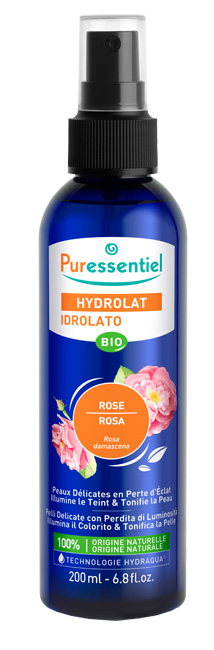 PURESSENTIEL IDROLATO DI ROSA BIO 200 ML - Farmacia-flash.it