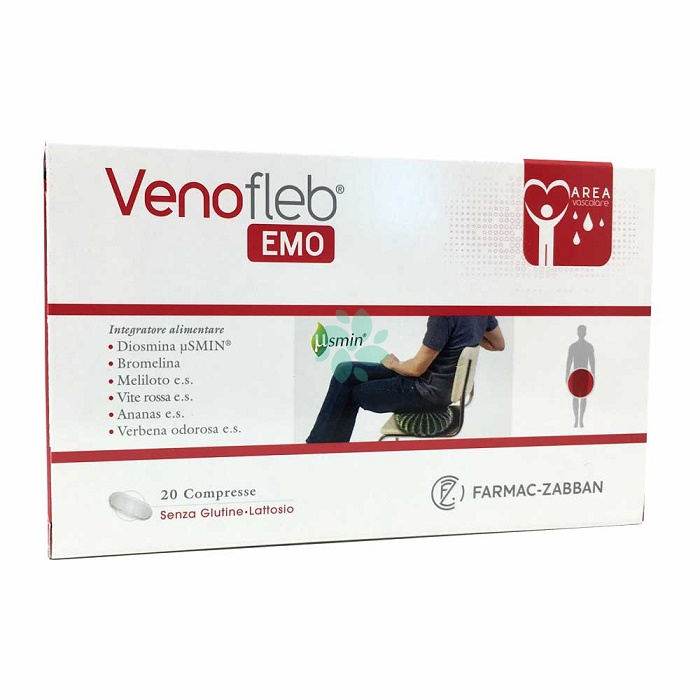VENOFLEB EMO 20 COMPRESSE - Farmacia-flash.it