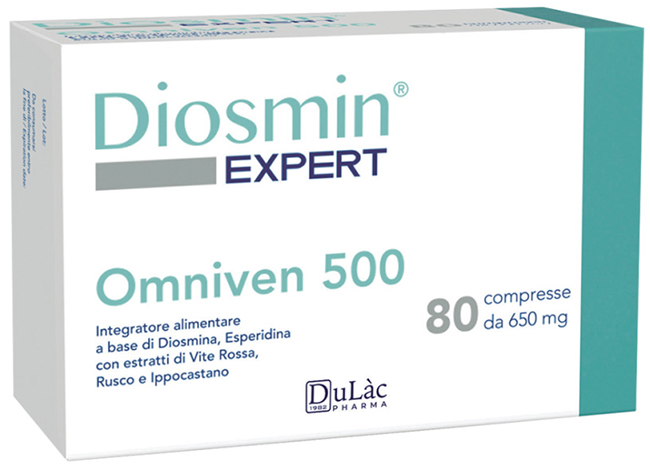 DIOSMIN EXPERT OMNIVEN 500 80 COMPRESSE - Farmacia-flash.it