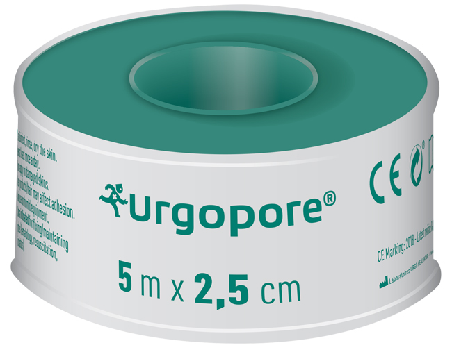 CEROTTO IN ROCCHETTO URGO URGOPORE 5 M X 2,5 CM - Farmacia-flash.it