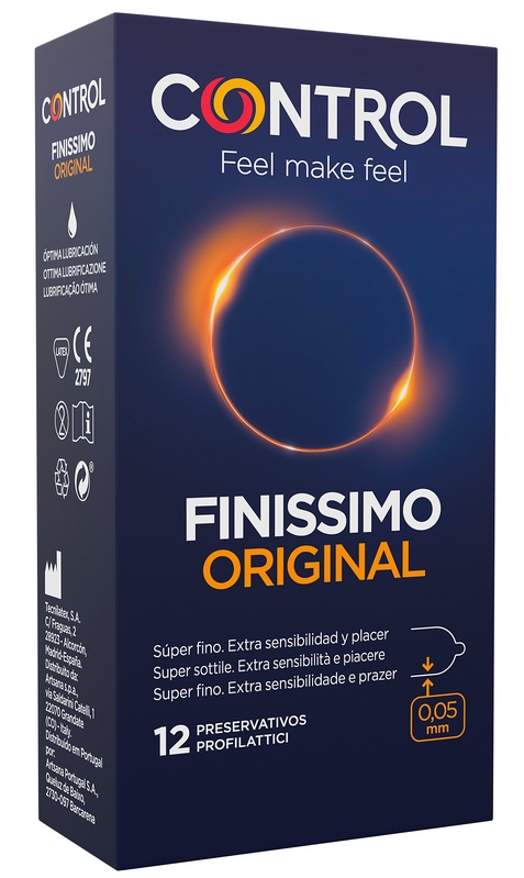 CONTROL FINISSIMO ORIGINAL 12 PEZZI - Farmacia-flash.it