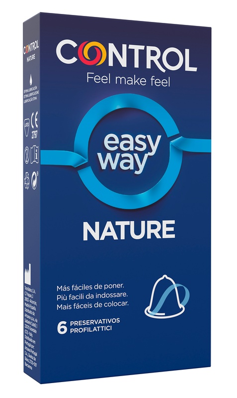 PROFILATTICO CONTROL NEW NATURE EASY WAY 6 PEZZI - Farmacia-flash.it