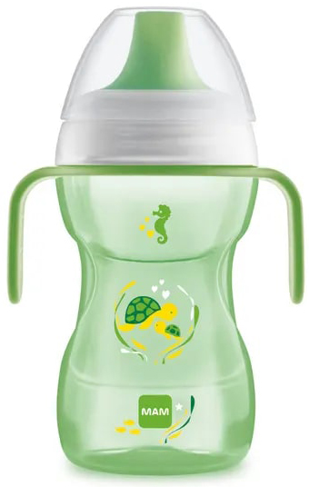 MAM TAZZA FUN TO DRINK CAPACITA' 270 ML NEUTRO 1 PEZZO - Farmacia-flash.it