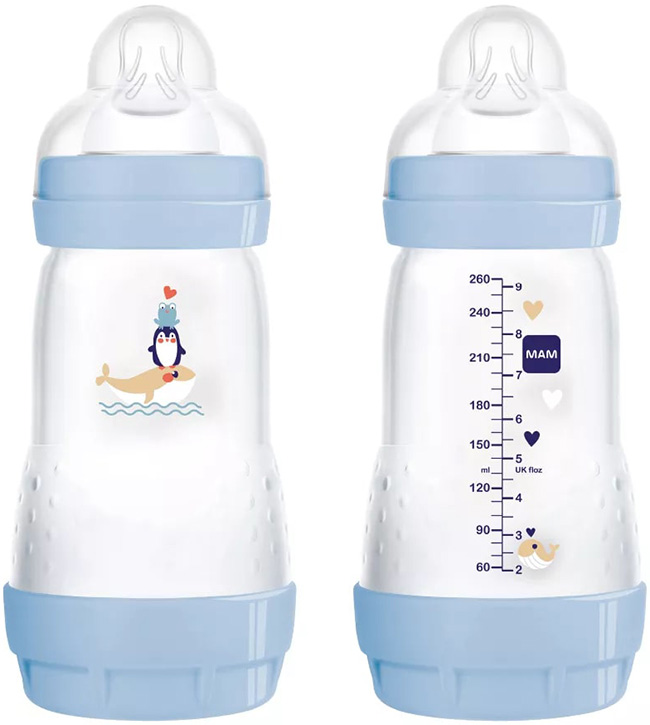MAM EASY START BIBERON 260ML MASCHIO - Farmacia-flash.it