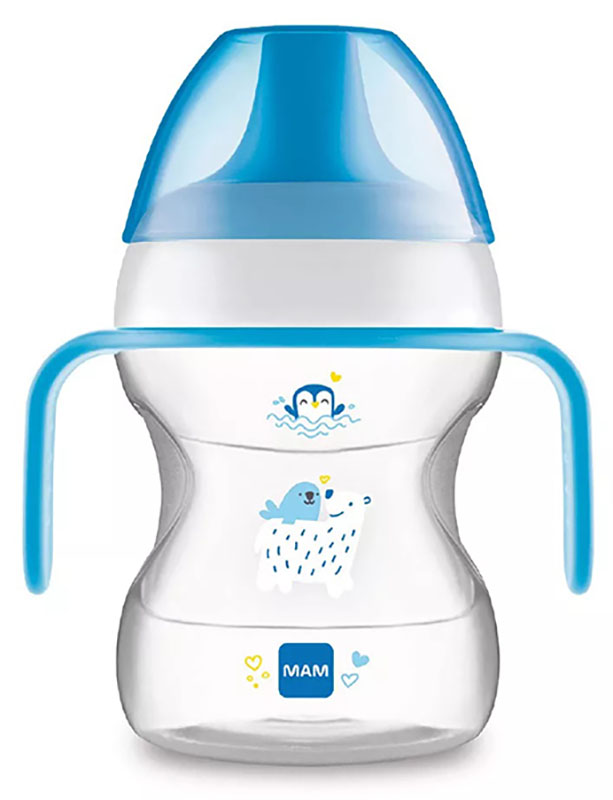 MAM LEARN TO DRINK CUP 190ML MASCHIO - Farmacia-flash.it